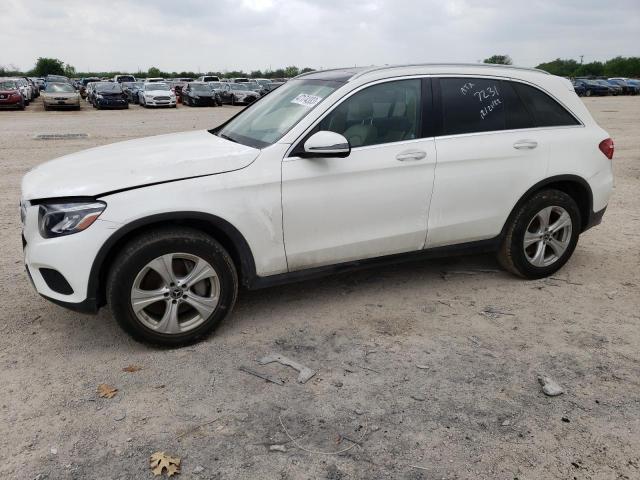 Salvage cars for sale from Copart San Antonio, TX: 2018 Mercedes-Benz GLC 300