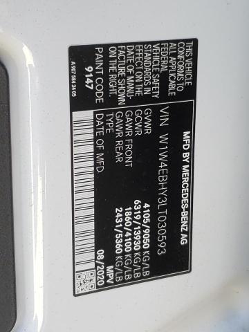 2020 MERCEDES-BENZ SPRINTER 2 - W1W4EBHY3LT030593