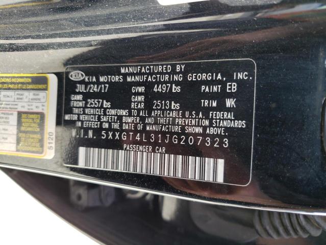 5XXGT4L31JG207323 KIA Optima Lx