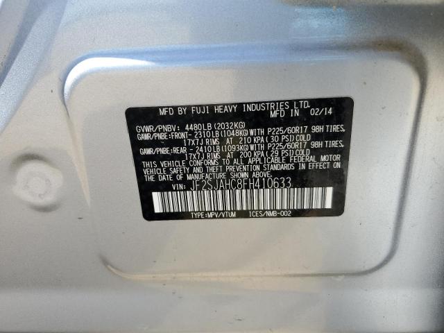 JF2SJAHC8FH410633 Subaru Forester 2.5i Limited