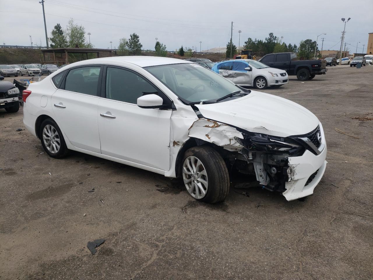 2019 Nissan Sentra S VIN: 3N1AB7APXKY377708 Lot: 46714593