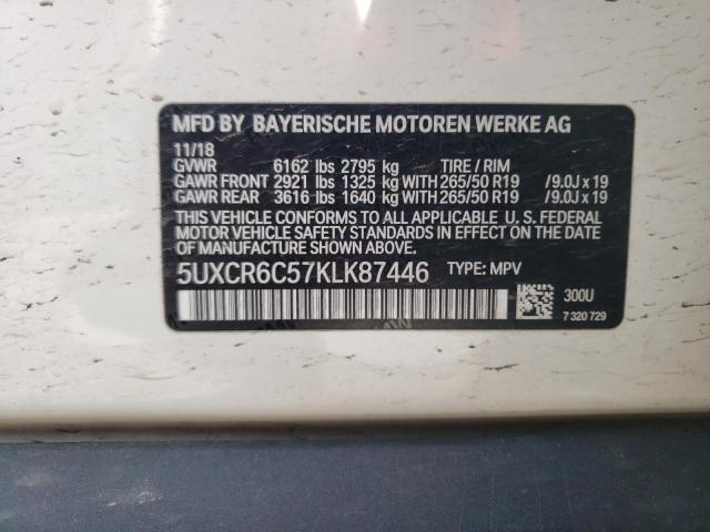 5UXCR6C57KLK87446 BMW X5 Xdrive40i