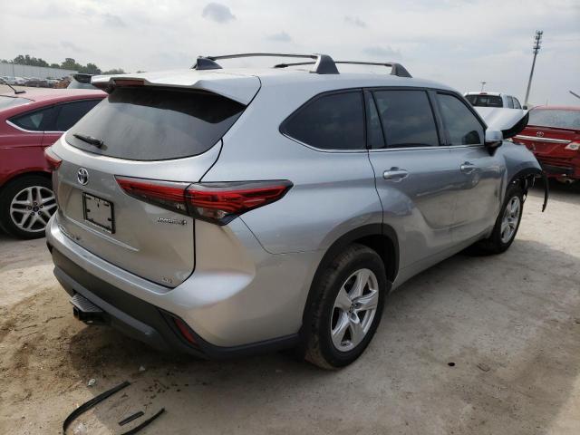 VIN 5TDBBRCH7NS559963 2022 Toyota Highlander, Hybri... no.3