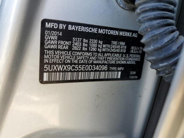 5UXWX9C55E0D34096 BMW X3 Xdrive28i