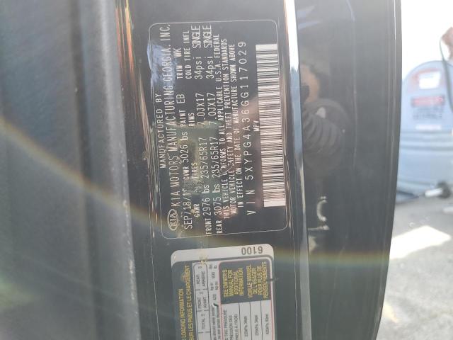 5XYPG4A36GG117029 KIA SORENTO LX