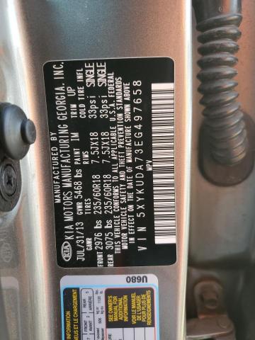 5XYKUDA73EG497658 KIA SORENTO EX