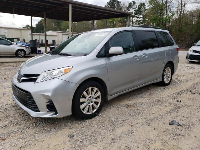 Salvage cars for sale from Copart Hueytown, AL: 2020 Toyota Sienna LE