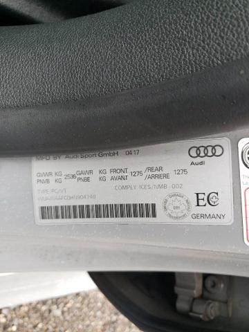 2017 AUDI RS7 PRESTI WUAWAAFC0HN904740