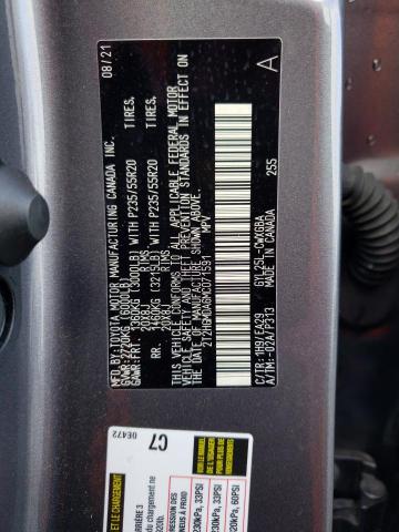 2021 LEXUS RX 450H 2T2HGMDA6MC071591