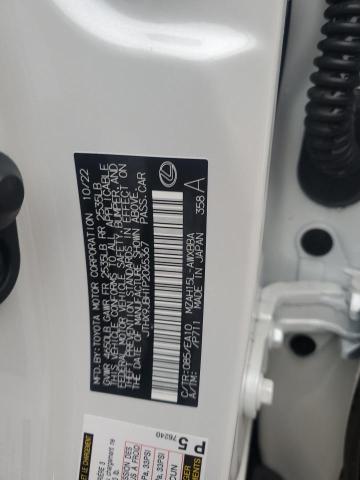 2023 LEXUS UX 250H BA JTHX9JBH1P2065367