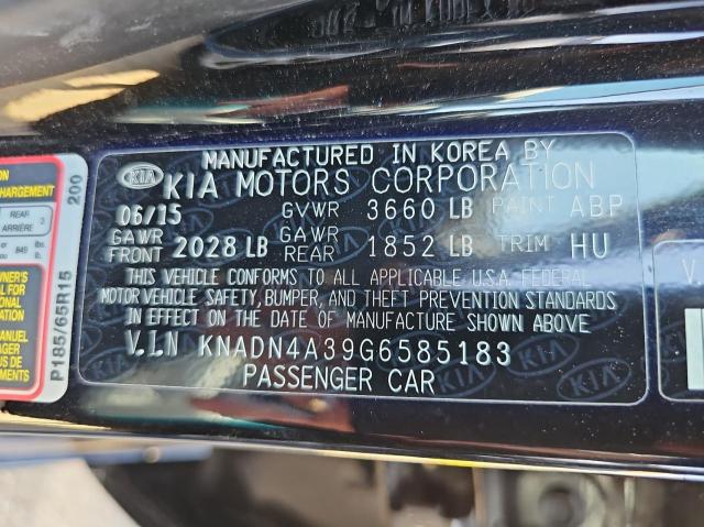 2016 KIA RIO EX - KNADN4A39G6585183