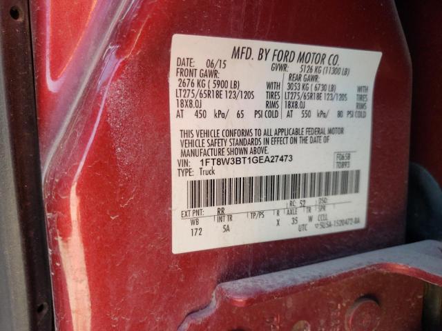 2016 FORD F-350 SUPE 1FT8W3BT1GEA27473