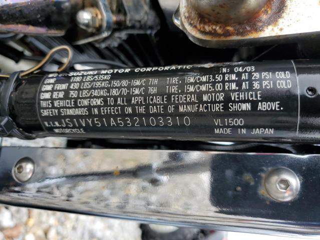 2003 SUZUKI VL1500 - JS1VY51A532103310