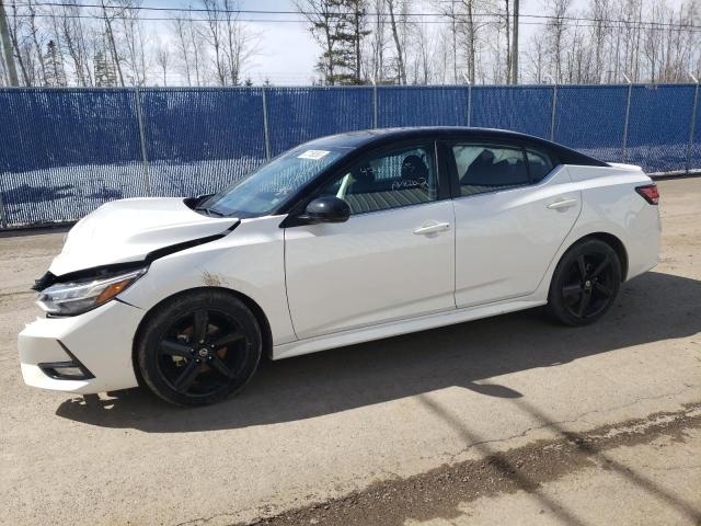Salvage cars for sale from Copart Atlantic Canada Auction, NB: 2022 Nissan Sentra SR