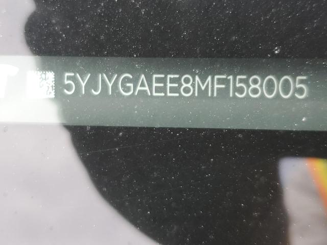 5YJYGAEE8MF158005 Tesla Model Y