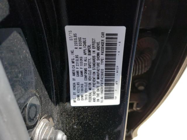 2015 HONDA ACCORD EXL - 1HGCR2F81FA238830