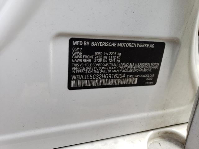 2017 BMW 540 I - WBAJE5C32HG916204