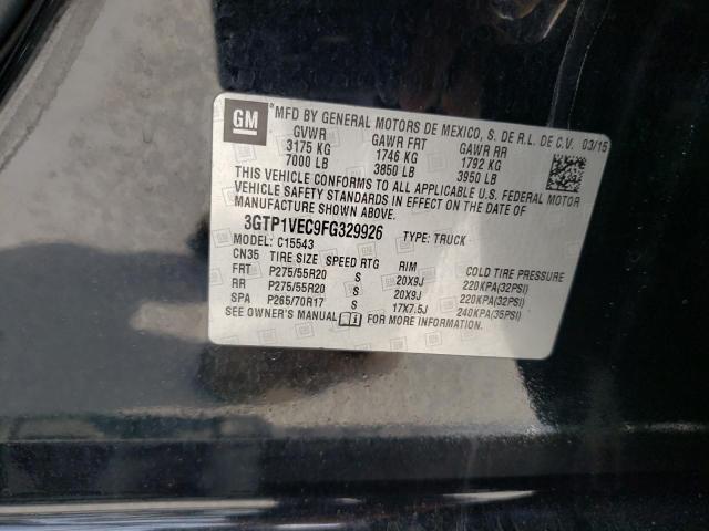 2015 GMC SIERRA - 3GTP1VEC9FG329926