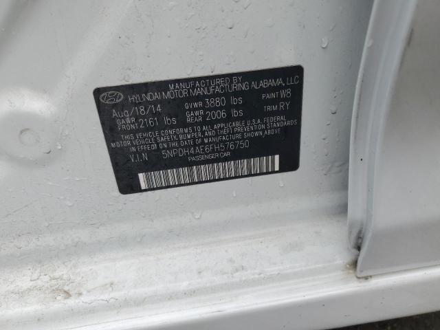 2015 HYUNDAI ELANTRA SE - 5NPDH4AE6FH576750