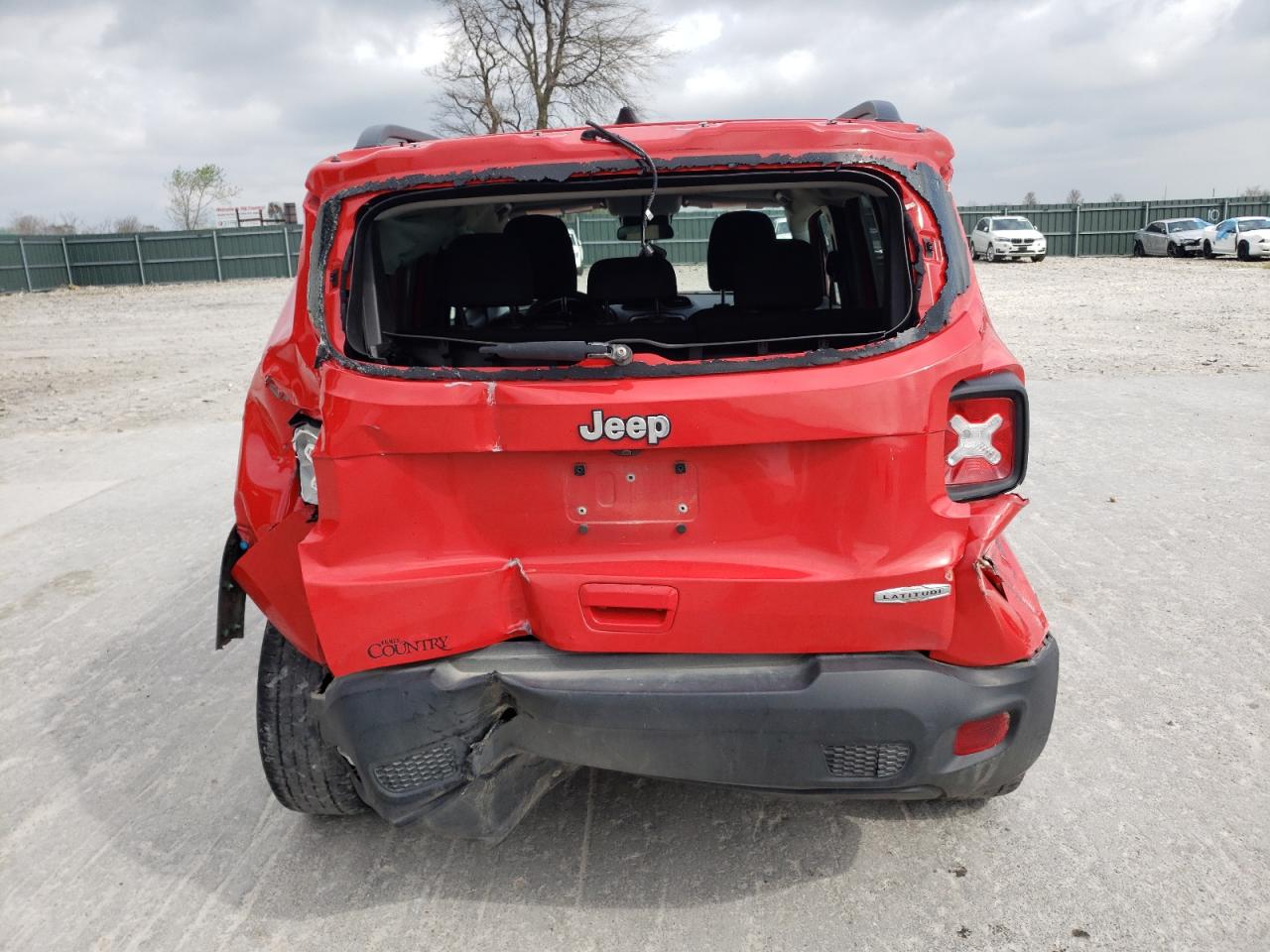 2019 Jeep Renegade Latitude VIN: ZACNJABBXKPK29674 Lot: 76353123