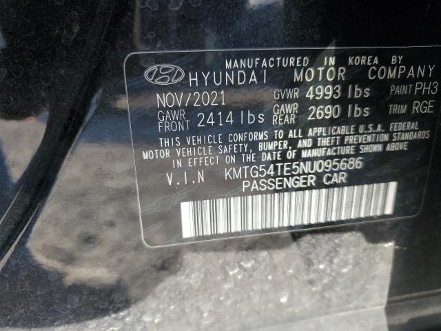 2022 GENESIS G70 BASE KMTG54TE5NU095686