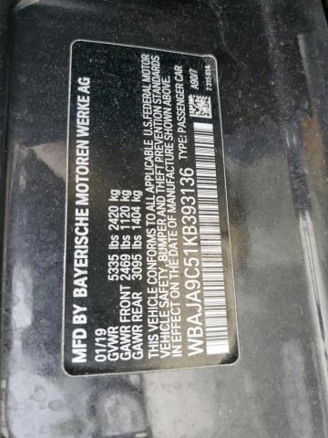 WBAJA9C51KB393136 BMW 530e