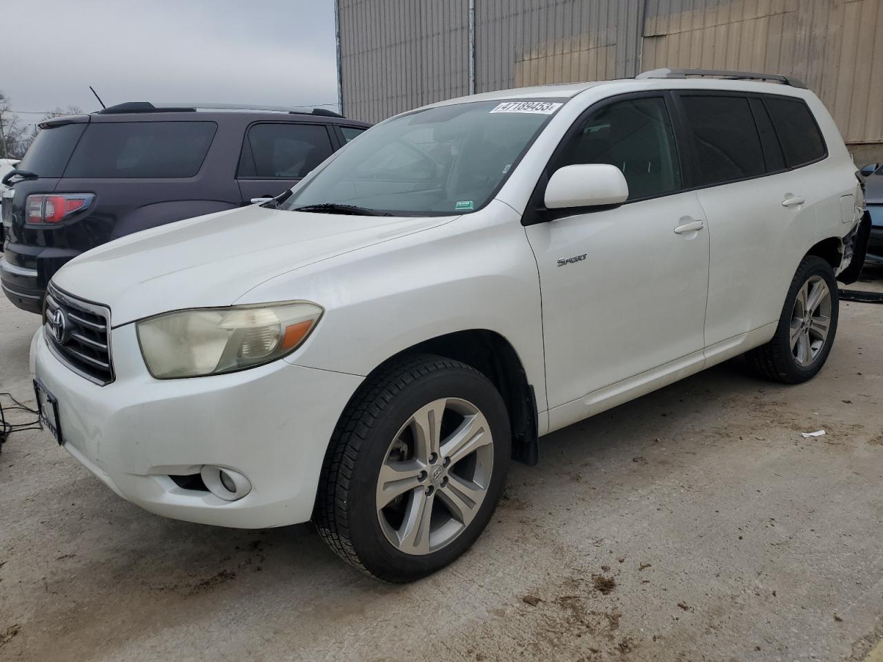 2009 Toyota Highlander Sport VIN: JTEES43A392131951 Lot: 47189453