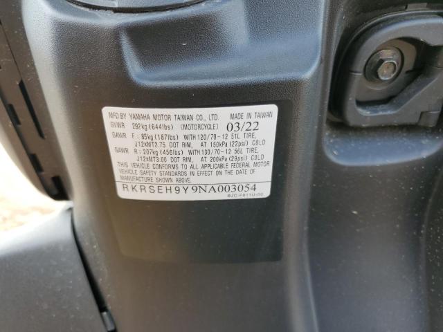 2022 YAMAHA YW125 RKRSEH9Y9NA003054
