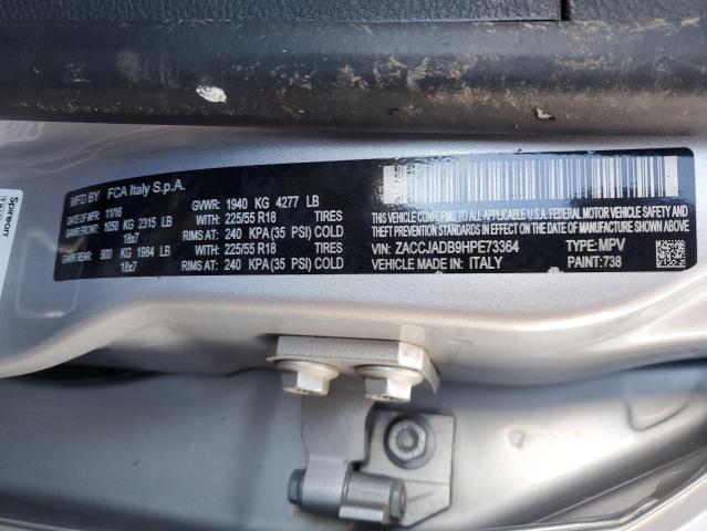 ZACCJADB9HPE73364 Jeep Renegade Limited