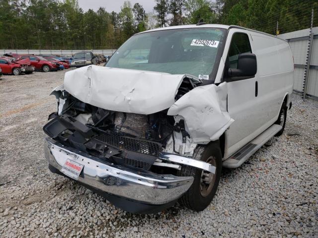 Salvage cars for sale from Copart Ellenwood, GA: 2020 Chevrolet Express G2500