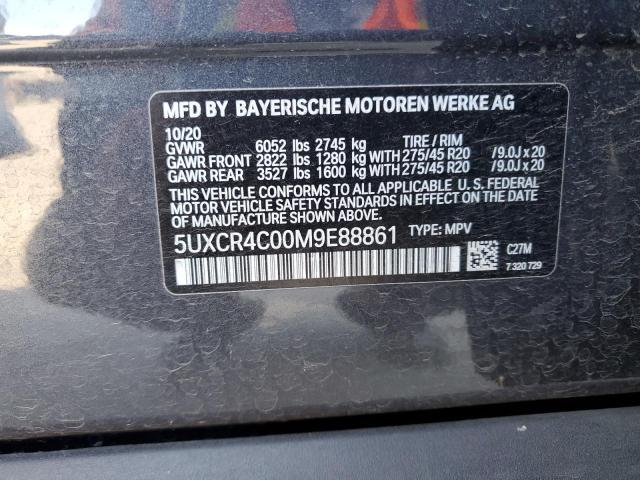 5UXCR4C00M9E88861 BMW X5 Sdrive 40i