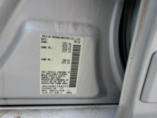 1N4AL3AP6GC284371 Nissan ALTIMA 2.5