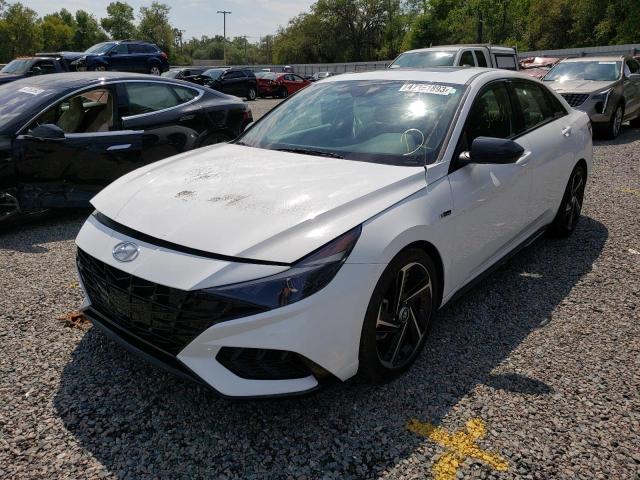 2021 HYUNDAI ELANTRA N - KMHLR4AFXMU156165