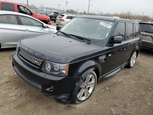 Salvage cars for sale from Copart Indianapolis, IN: 2012 Land Rover Range Rover Sport HSE Luxury