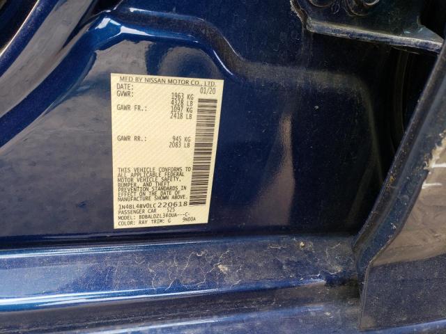 1N4BL4BV0LC220618 Nissan ALTIMA S