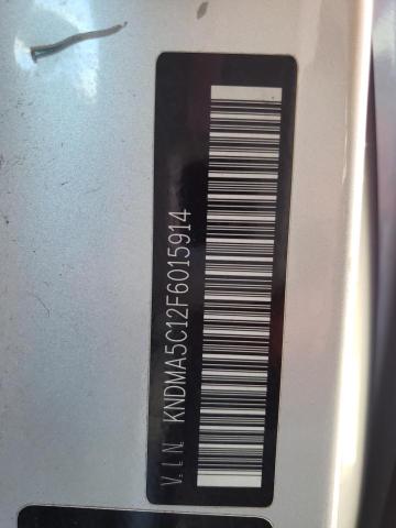 2015 KIA SEDONA L - KNDMA5C12F6015914