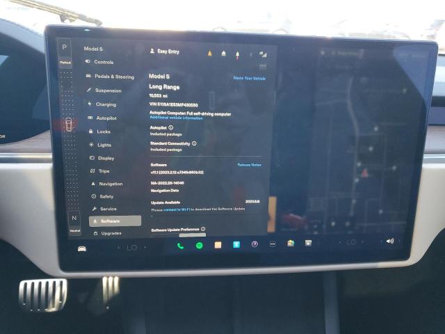 5YJSA1E53MF430550 Tesla MODEL S