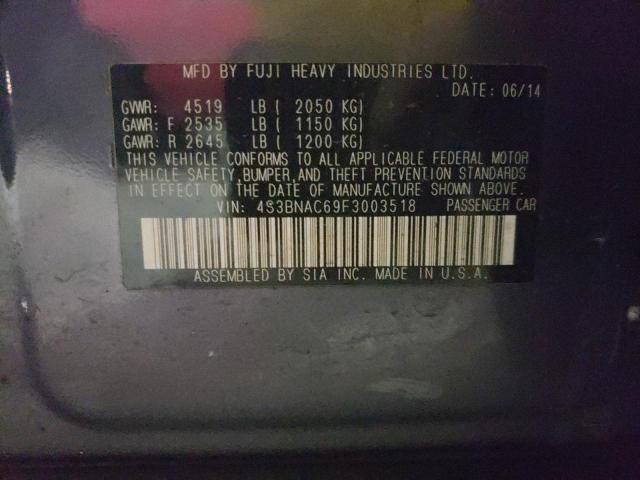 4S3BNAC69F3003518 Subaru Legacy 2.5i Premium