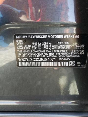 VIN WBXYJ3C3XJEJ84071 2018 BMW X2, Sdrive28I no.14