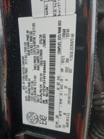 1FTEW1EF6FFB99455 Ford F150 Supercrew