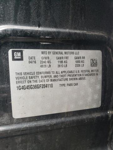 2016 BUICK LACROSSE S - 1G4G45G36GF284110