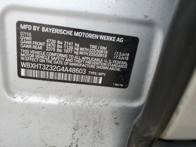 2016 BMW 1000 - WBXHT3Z32G4A48603