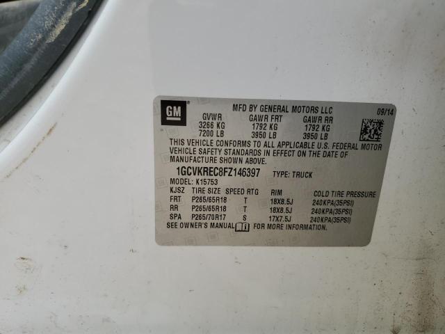 2015 CHEVROLET SLVRD 1500 1GCVKREC8FZ146397