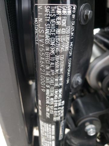 2019 SUZUKI VZ1500 - JS1VY55A6K2100019