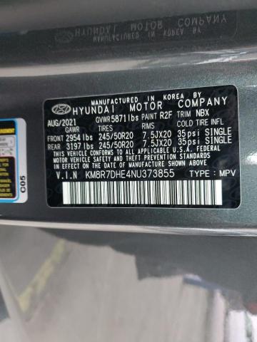 2022 HYUNDAI PALISADE C - KM8R7DHE4NU373855