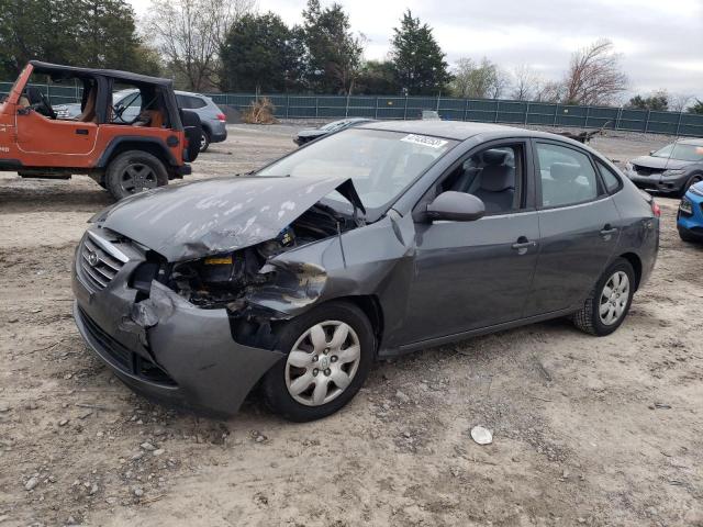 Salvage cars for sale from Copart Madisonville, TN: 2007 Hyundai Elantra GLS