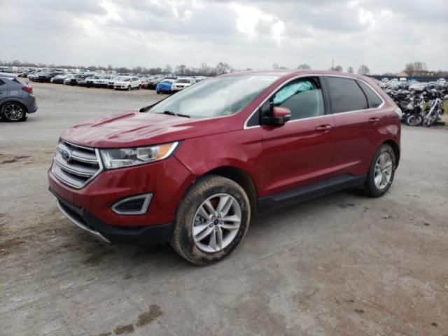 Salvage cars for sale from Copart Sikeston, MO: 2018 Ford Edge SEL