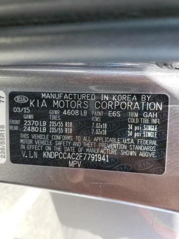 KNDPCCAC2F7791941 KIA Sportage Ex