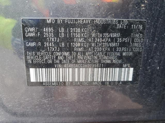 4S4BSACC0H3295671 Subaru Outback 2.5i Premium