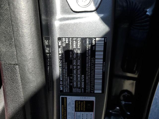 4JGFB6BB9MA397385 Mercedes-Benz Gle Amg 53 4matic